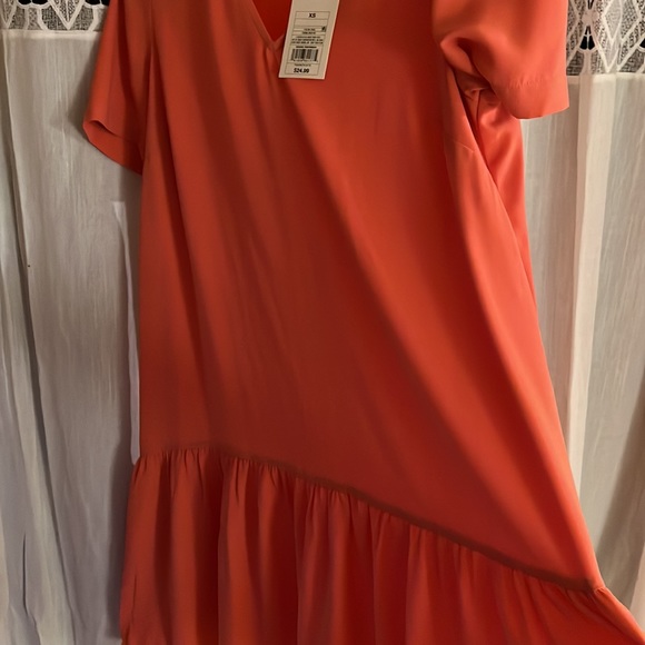 A New Day Salmon/peach dress NWT size XS - Picture 3 of 4